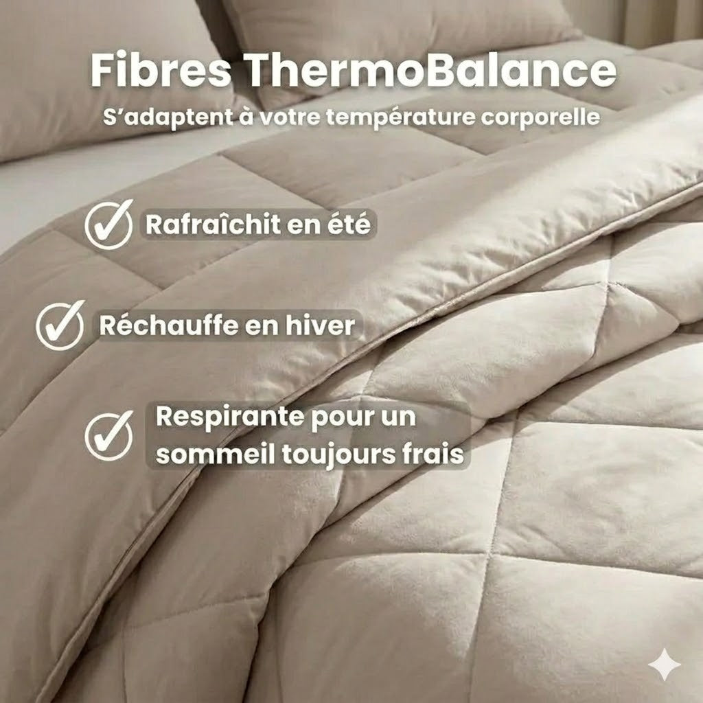 Cerymia DreamWrap® — La Couette Qu'on Lave Comme un Drap