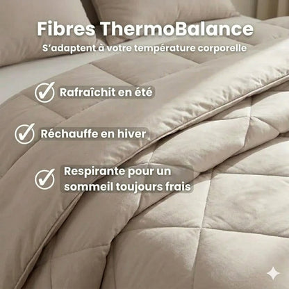 Cerymia DreamWrap® — La Couette Qu'on Lave Comme un Drap