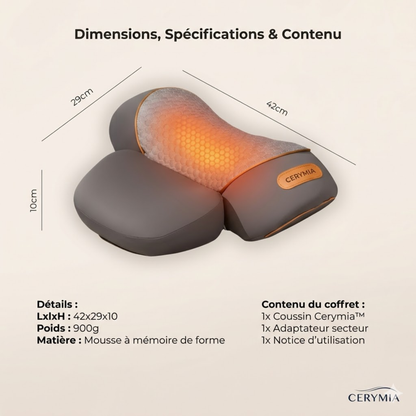 Cerymia™ Coussin Orthopédique Cervical