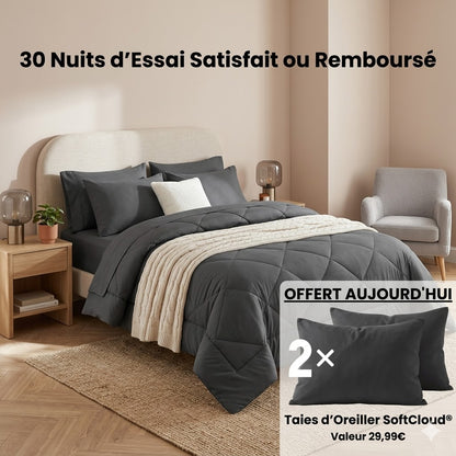 Cerymia DreamWrap® — La Couette Qu'on Lave Comme un Drap