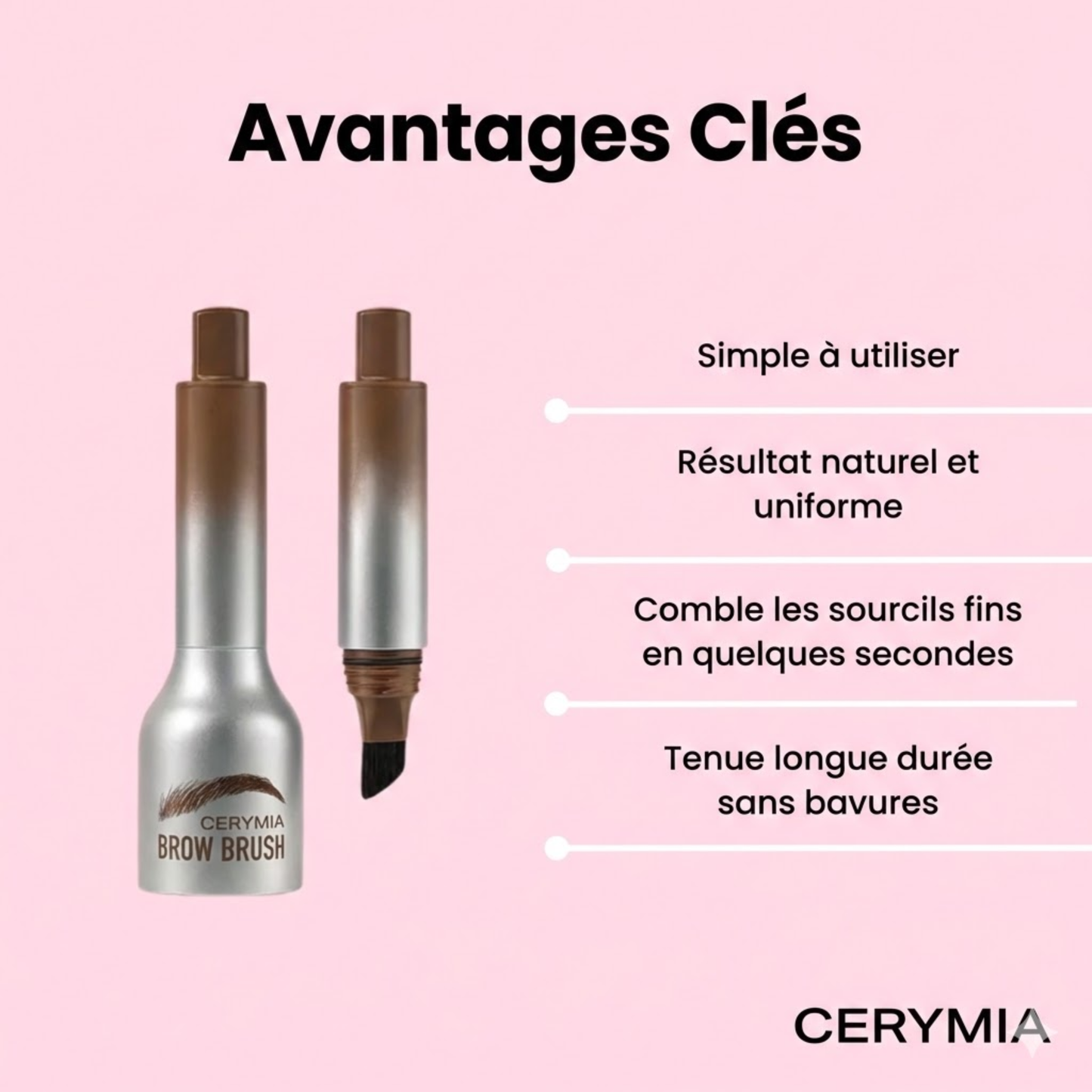 Cerymia – Des sourcils parfaits en quelques secondes