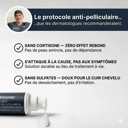 Vos pellicules reviennent ? Plus maintenant.