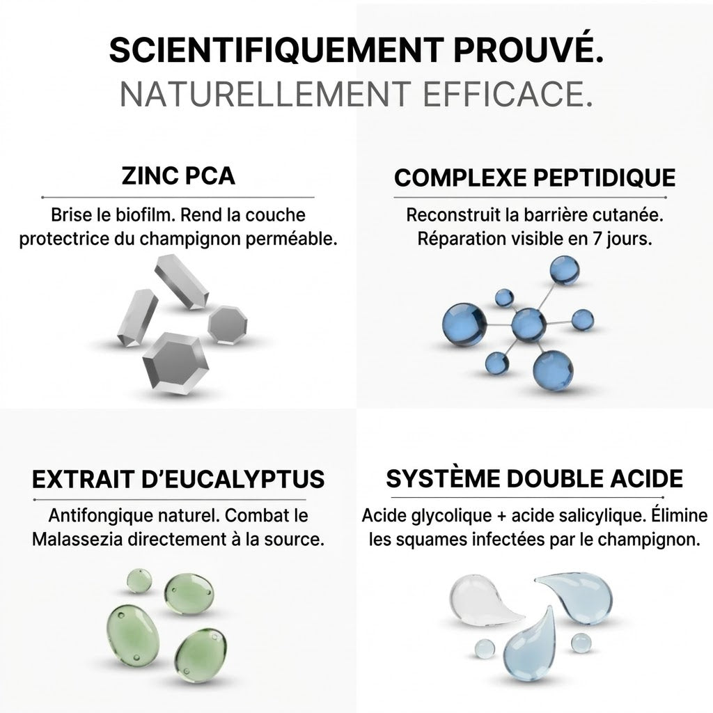 Vos pellicules reviennent ? Plus maintenant.