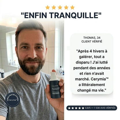 Vos pellicules reviennent ? Plus maintenant.